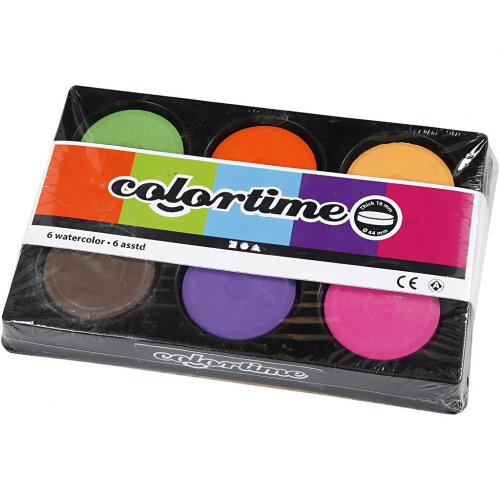 Vodové barvy COLORTIME doplňkové - obrázek