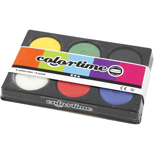 Vodové barvy COLORTIME základní - obrázek