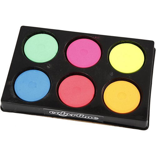 Vodové barvy COLORTIME neonové - obrázek