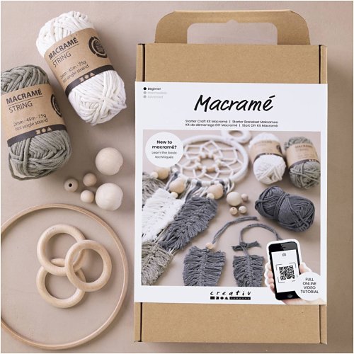 Sada Macramé LAPAČ SNŮ - obrázek