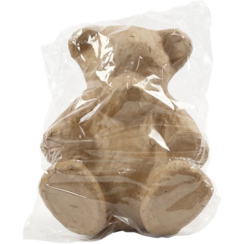 MEDVĚD papírmašé 18 x 15 cm - obrázek