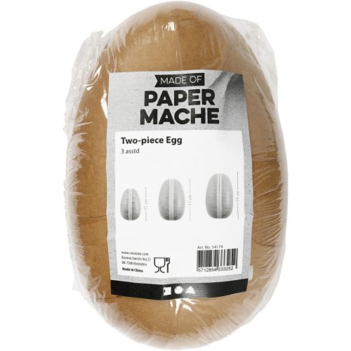 Dvoudílné vajíčko 3 ks v balení - obrázek