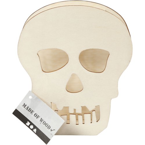 Halloweenská dekorace LEBKA - obrázek