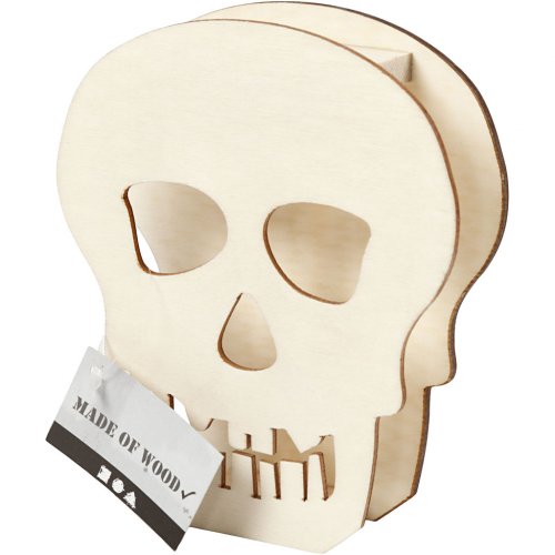 Halloweenská dekorace LEBKA - obrázek