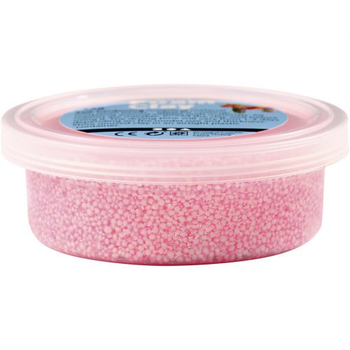 Samotvrdnoucí modelovací pěnová hmota Foam Clay SADA 6 PASTELOVÝCH A GLITTER BAREV - obrázek