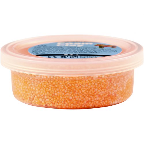 Samotvrdnoucí modelovací pěnová hmota Foam Clay SADA 6 PASTELOVÝCH A GLITTER BAREV - obrázek