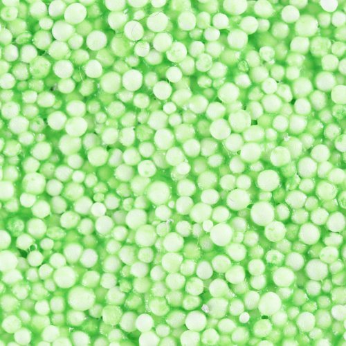 Samotvrdnoucí modelovací pěnová kuličková hmota Foam Clay NEONOVÁ ZELENÁ 560g - obrázek