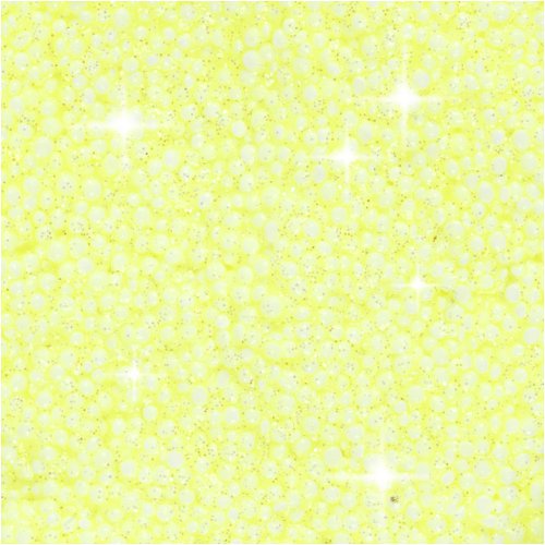 Samotvrdnoucí modelovací pěnová hmota Foam Clay GLITTER ŽLUTÁ - obrázek
