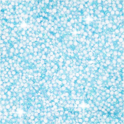 Samotvrdnoucí modelovací pěnová hmota Foam Clay GLITTER SVĚTLÁ MODRÁ - obrázek