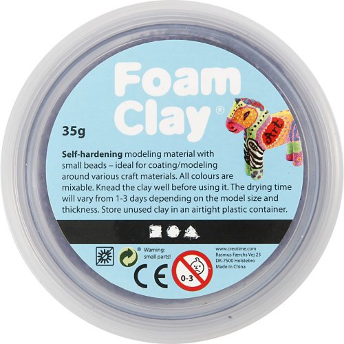 Samotvrdnoucí modelovací pěnová hmota Foam Clay FIALOVÁ - obrázek