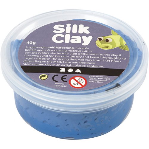 Silk Clay hedvábná modelovací hmota MODRÁ