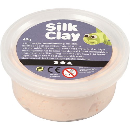 Silk Clay hedvábná modelovací hmota SVĚTLÁ BÉŽOVÁ