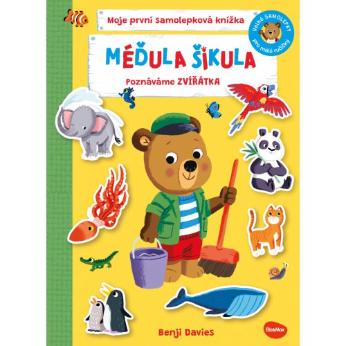 MÉĎULA ŠIKULA:  POZNÁVÁME ZVÍŘÁTKA – Samolepková knížka - obrázek