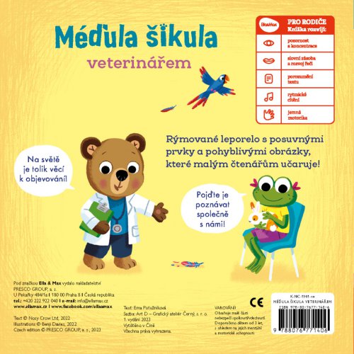 MÉĎULA ŠIKULA VETERINÁŘEM – Obrázky s pohyblivými prvky - obrázek
