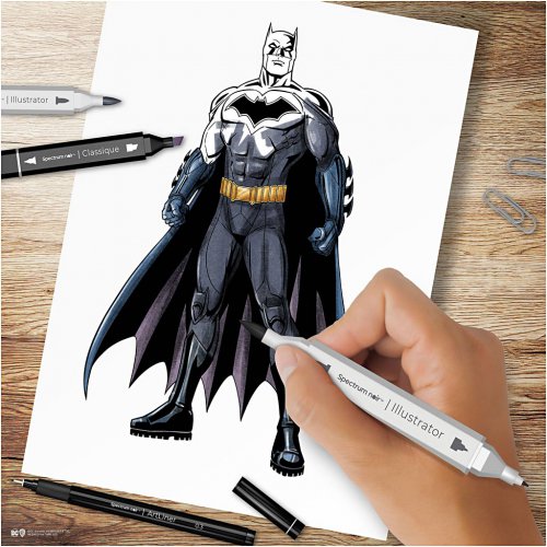 Sada Ilustrace BATMAN - obrázek