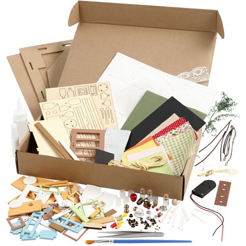 Kreativní box - MINIATURA KUCHYNĚ - obrázek