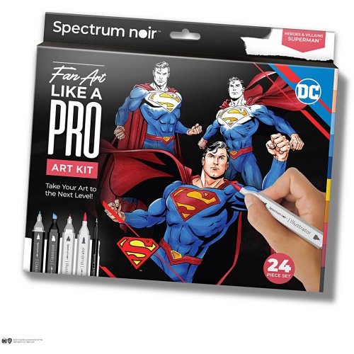 Sada Ilustrace SUPERMAN - obrázek