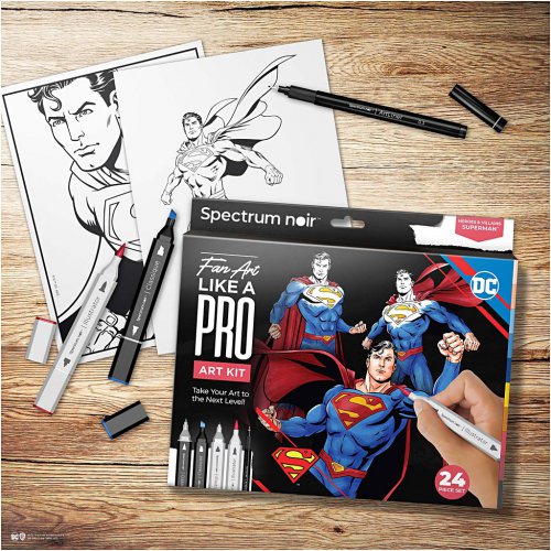 Sada Ilustrace SUPERMAN