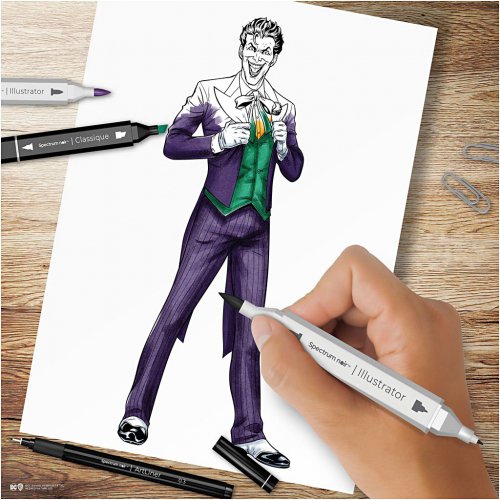 Sada Ilustrace JOKER - obrázek