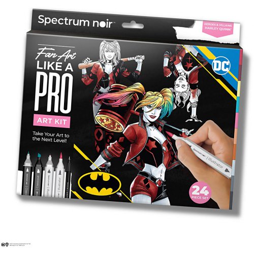Sada Ilustrace HARLEY QUINN - obrázek