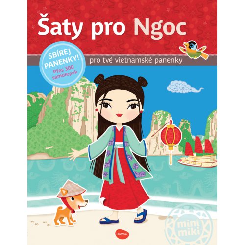 Šaty pro NGOC - Kniha samolepek - obrázek
