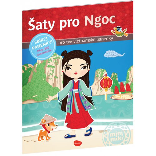 Šaty pro NGOC - Kniha samolepek