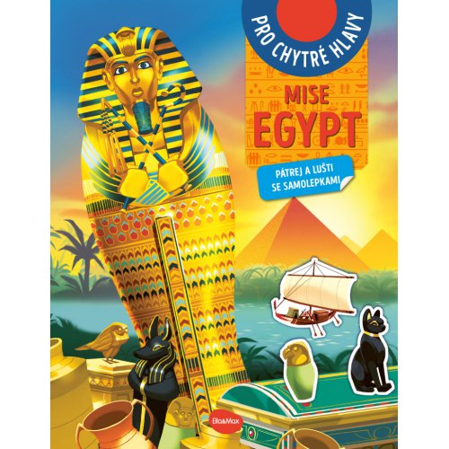 MISE EGYPT – Pátrej a lušti se samolepkami - obrázek