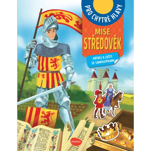 MISE STŘEDOVĚK – Pátrej a lušti se samolepkami - obrázek