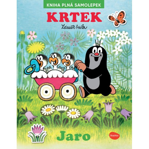 KRTEK a JARO - Kniha samolepek - obrázek