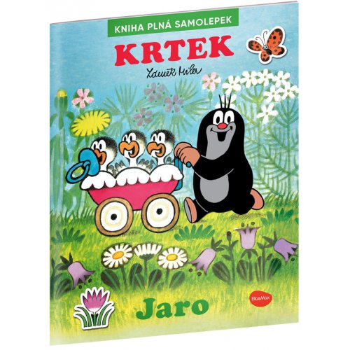 KRTEK a JARO - Kniha samolepek