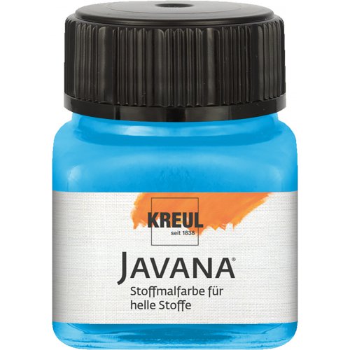 Barva na světlý textil JAVANA 20 ml AZUROVÁ