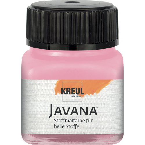 Barva na světlý textil JAVANA 20 ml SVĚTLÁ RŮŽOVÁ