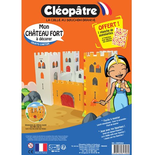 Papírový hrad CLEOPATRE 38 x 38 x 28 cm - Papirovy_hrad_CLEO_4.jpg