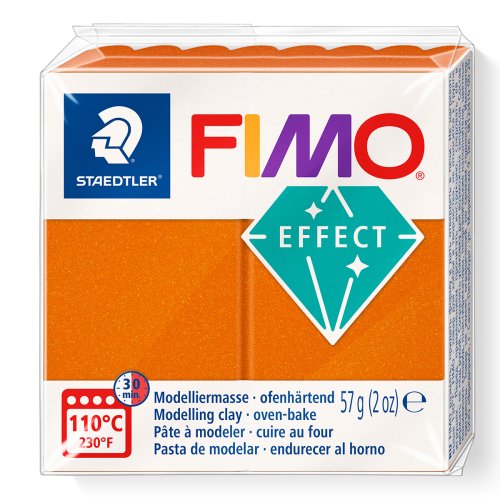 FIMO efekt 57g METALICKÁ ORANŽOVÁ