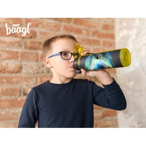 Tritanová láhev na pití Fotbal BAAGL 700 ml - obrázek