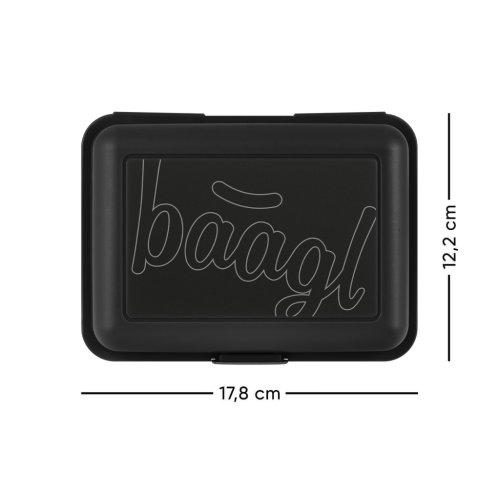 Box na svačinu BAAGL Black - obrázek
