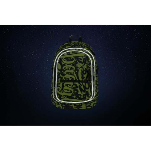 Školní batoh BAAGL Core Lime - obrázek