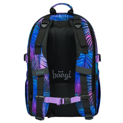 Školní set BAAGL Core Palm - batoh, penál, sáček - obrázek