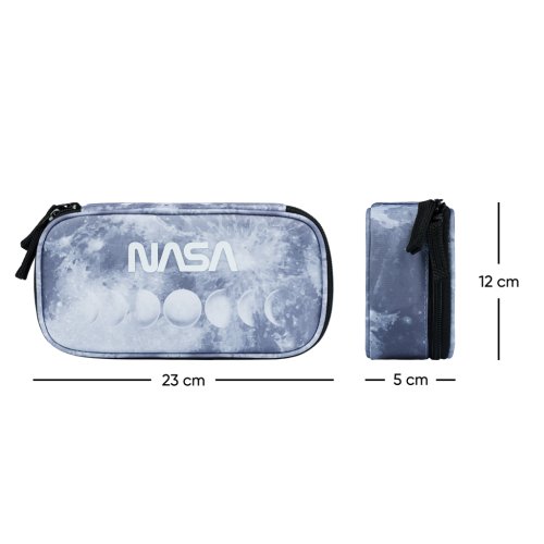Školní set Skate NASA Grey - batoh, penál, sáček - obrázek