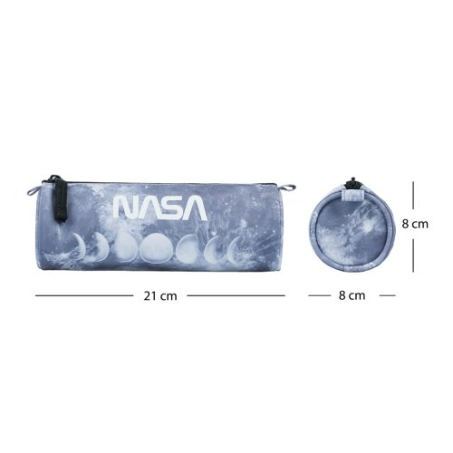 Studentské pouzdro BAAGL Nasa Grey - obrázek