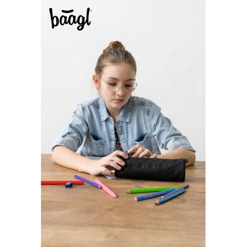 Studentské pouzdro BAAGL Darkness - obrázek