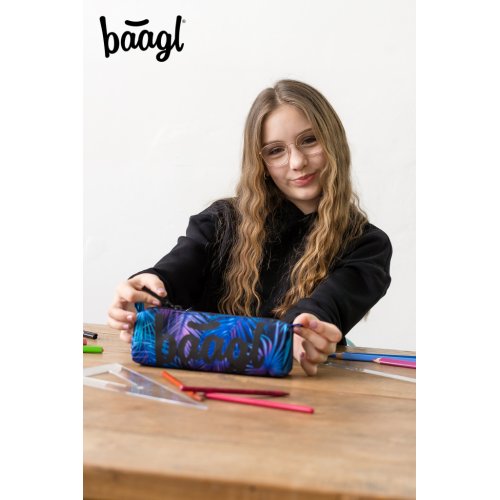 Studentské pouzdro BAAGL Palm - obrázek