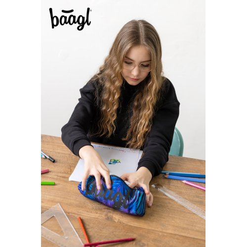 Studentské pouzdro BAAGL Palm - obrázek