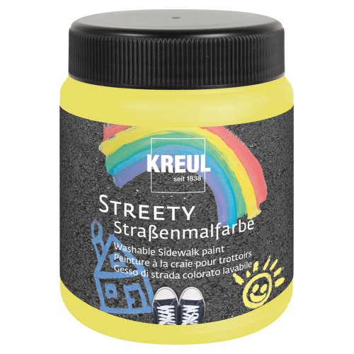 Tekutá křída KREUL Streety 200 ml ŽLUTÁ