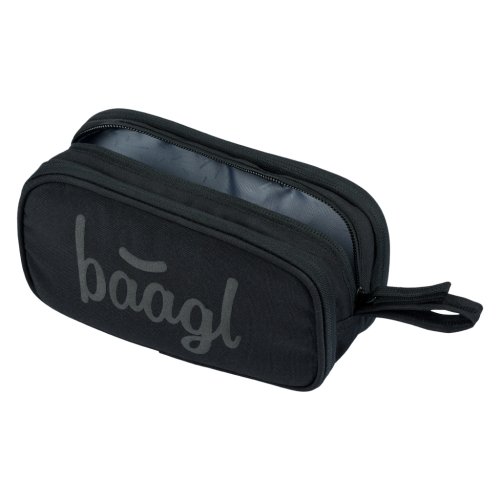 Studentský penál etue BAAGL Black - obrázek