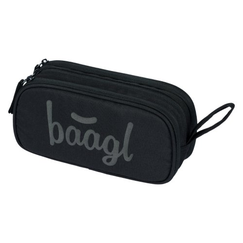 Studentský penál etue BAAGL Black