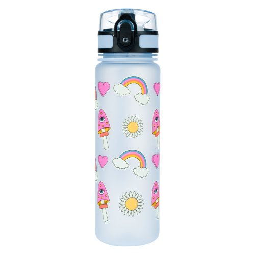 Tritanová láhev na pití Hippie 500 ml - obrázek