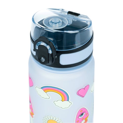 Tritanová láhev na pití Hippie 500 ml - obrázek