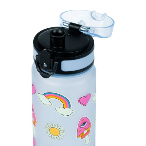 Tritanová láhev na pití Hippie 500 ml - obrázek