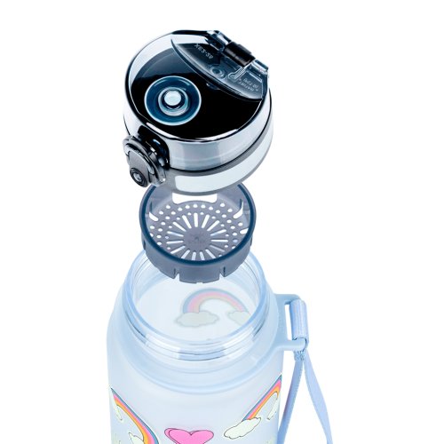 Tritanová láhev na pití Hippie 500 ml - obrázek
